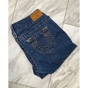 Vintage Made In USA True Religion Jeans Size 28x32 Blue Y2K 90s Rare VTG